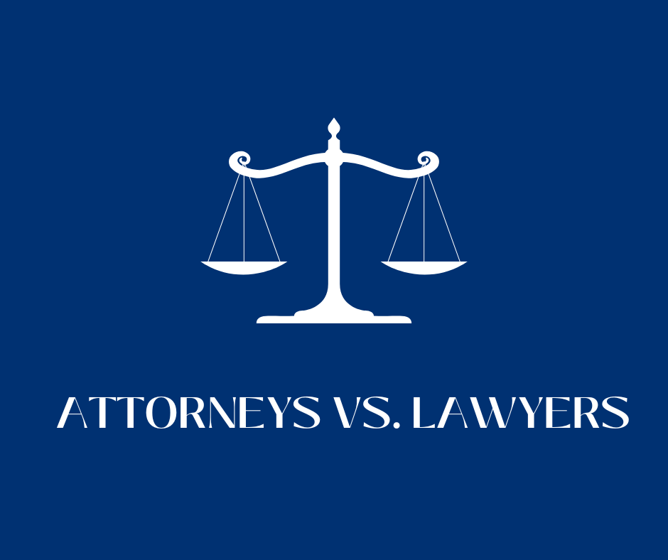 Attorney vs Lawyer